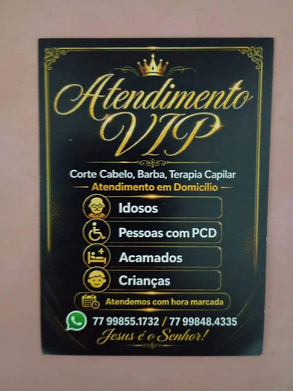 Atendimento VIP em Domicílio 