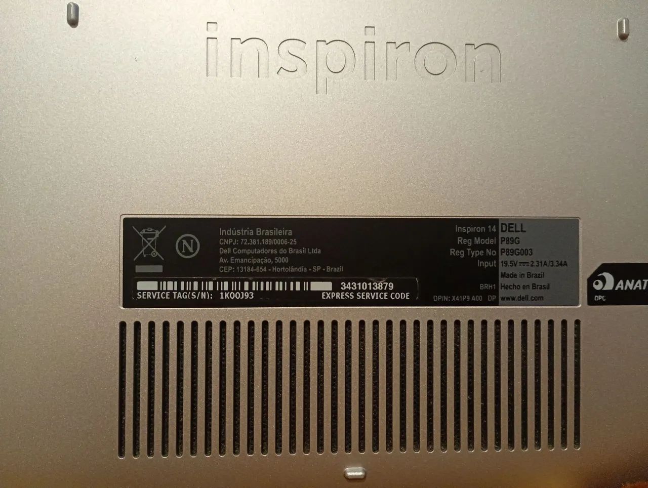 Notebook Dell inspiron - Foto 2