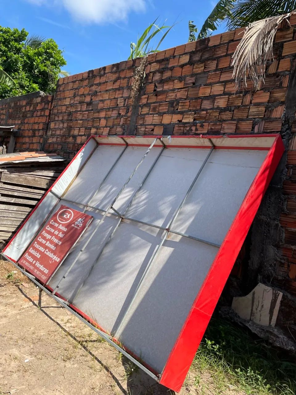 Vendo esse toldo , brinde a placa pequena - Foto 4
