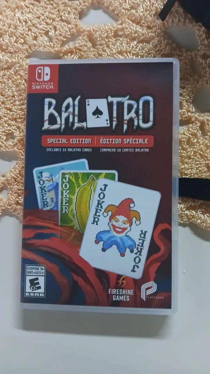 Cuphead e Balatro seminovos switch - Foto 3