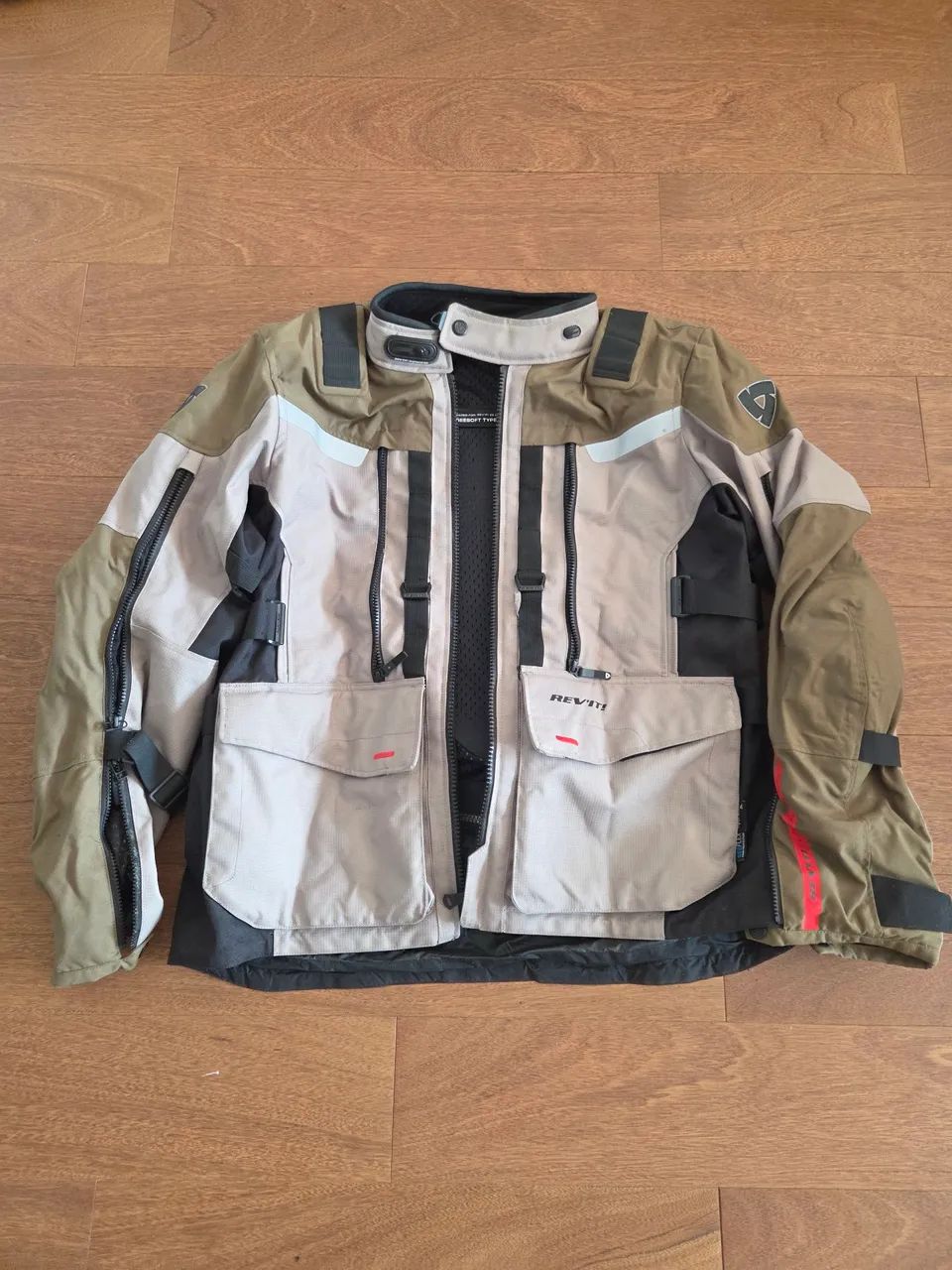 Jaqueta Moto Revit Sand
