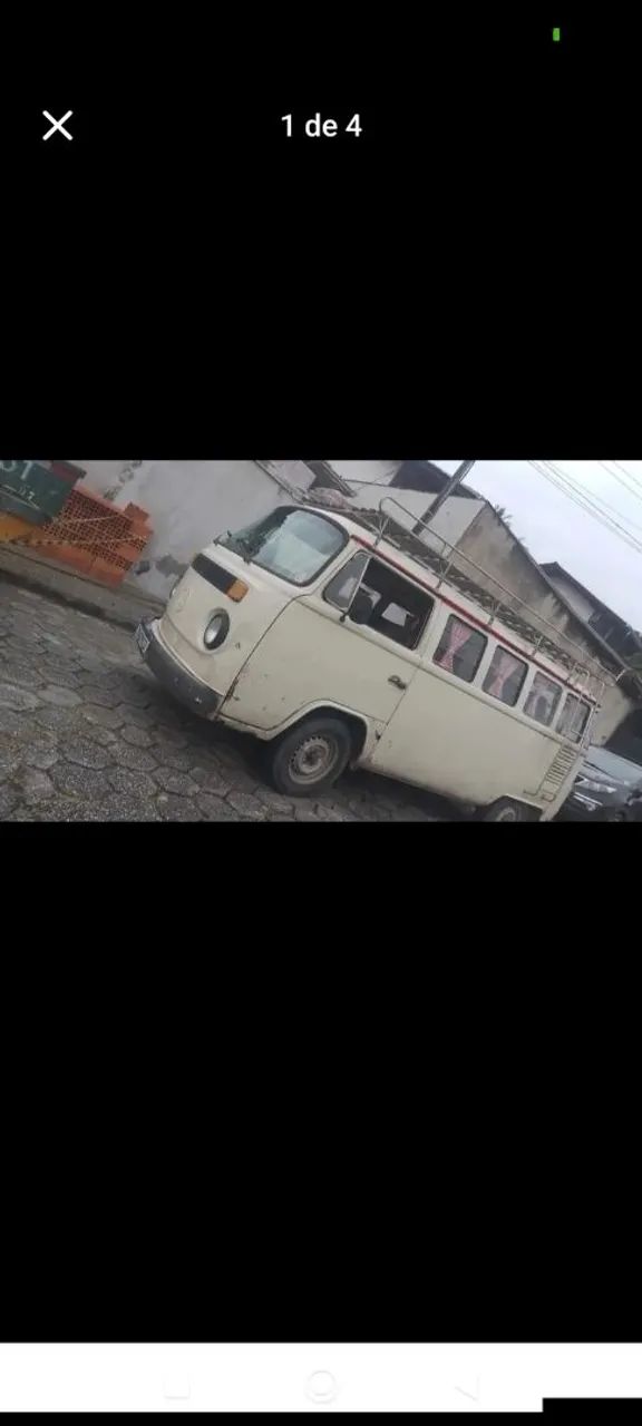 Volkswagen Kombi Standard/ Luxo/ Serie Prata 1990