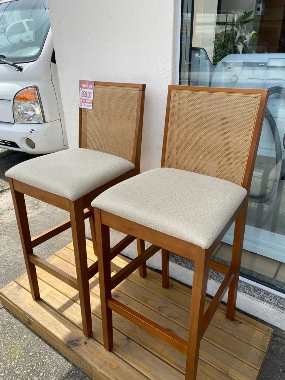 Par de banquetas  - Foto 2