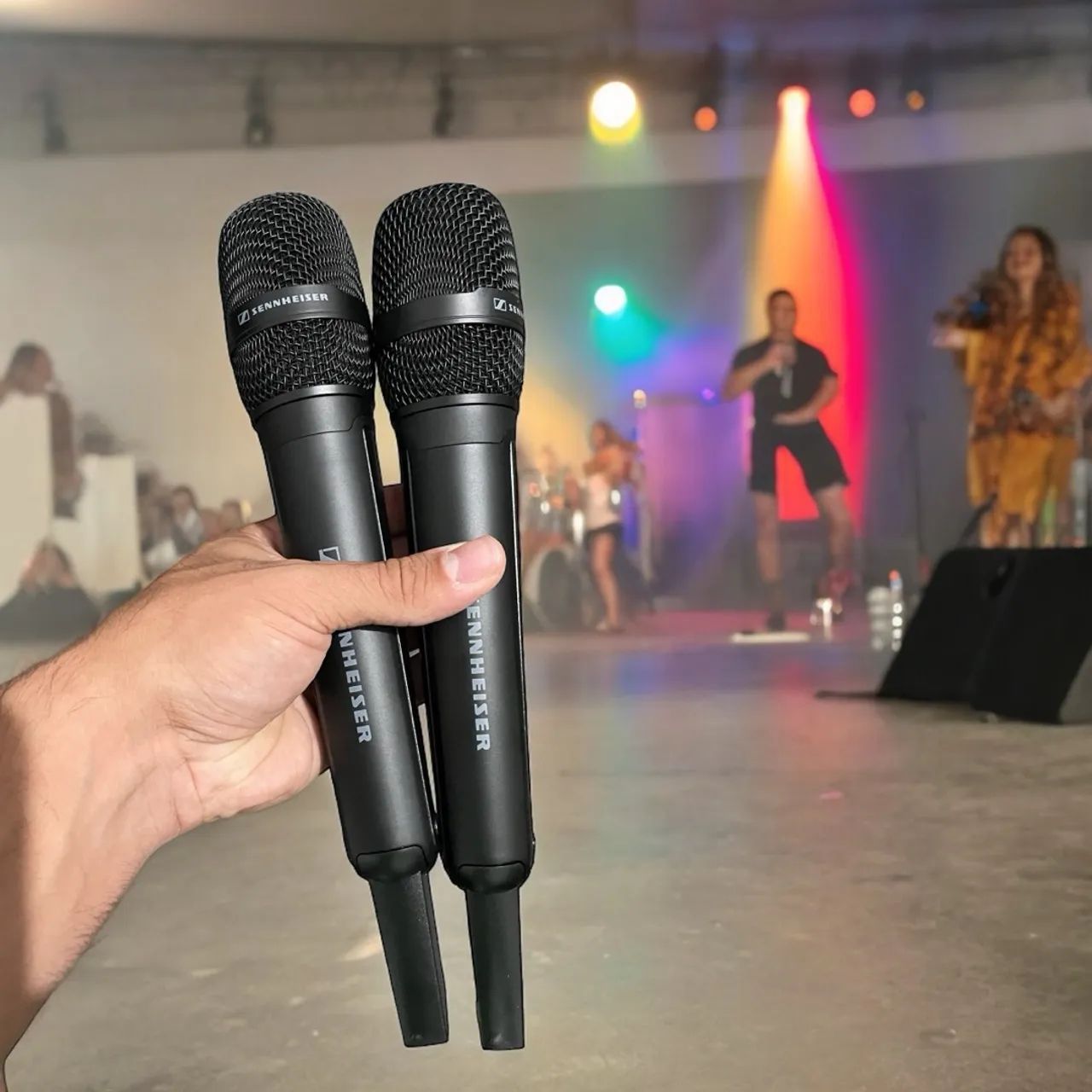 Microfone sem fio Sennheiser Duplo - Foto 2