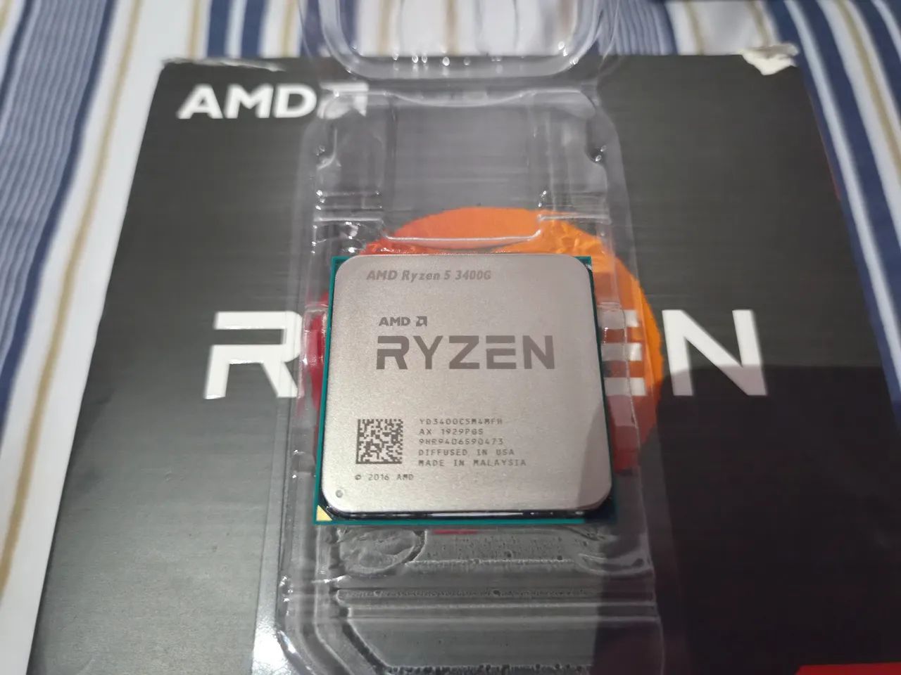Processador - Ryzen 5 3400g - USADO - Foto 2