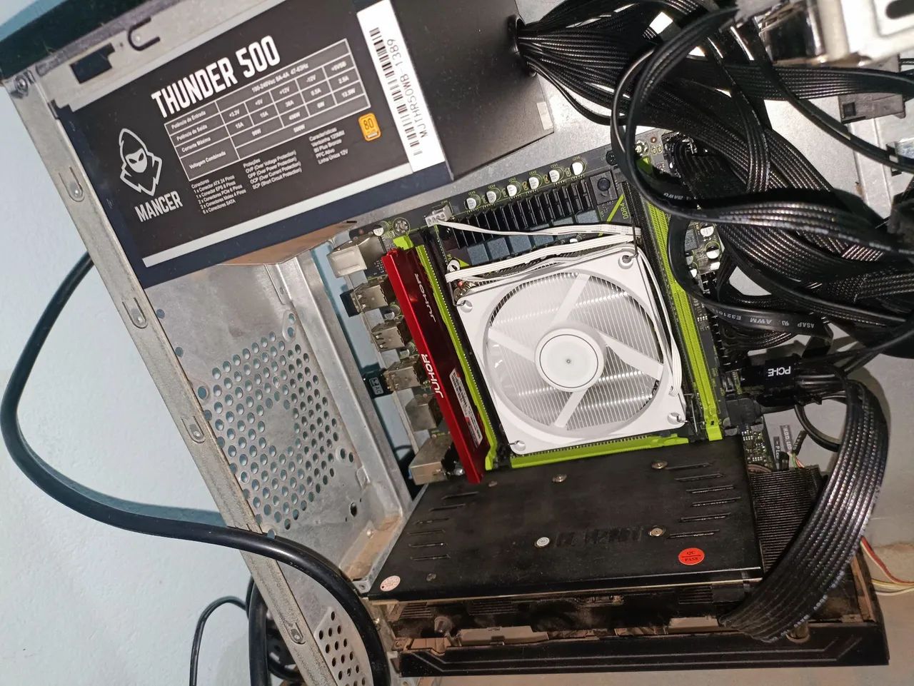 Placa mãe X99 + XEON E5 2640 V3 + RX 580 - Foto 3