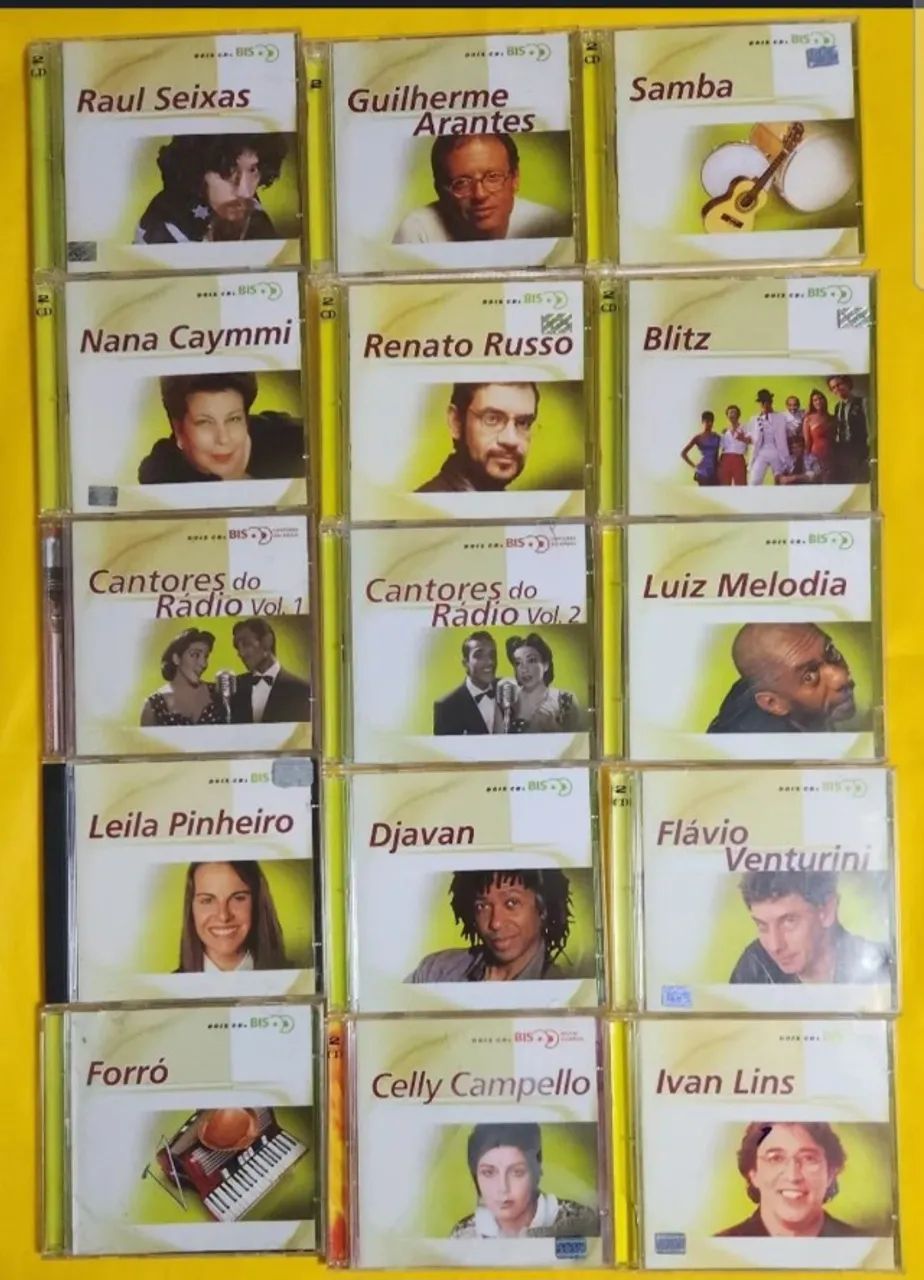 Série Bis Lote 15 cds 