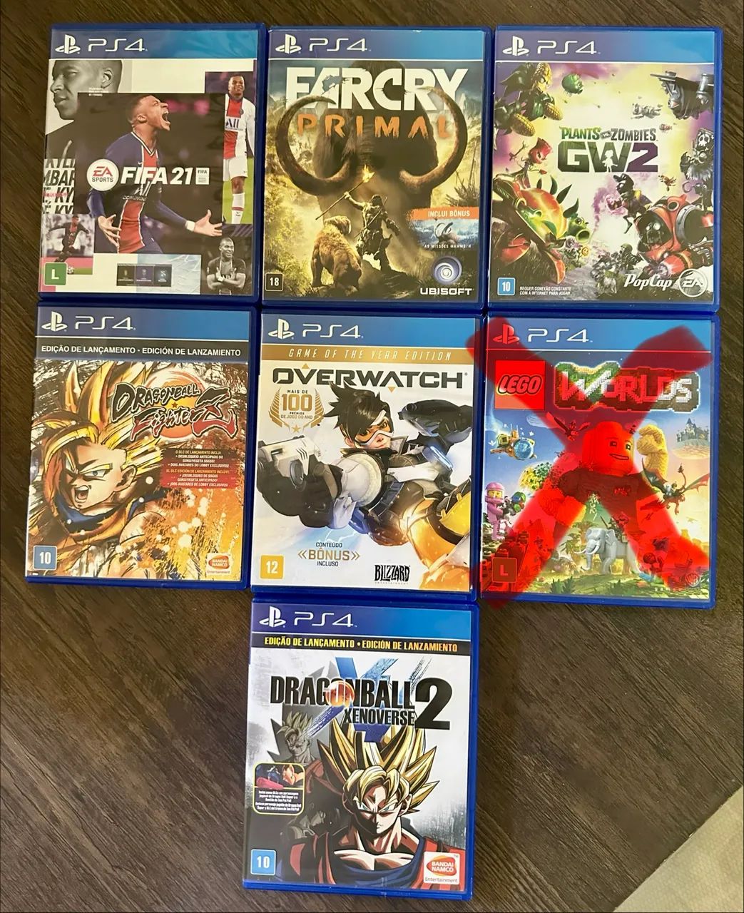 Jogos PS4 a partir de R$ 90,00