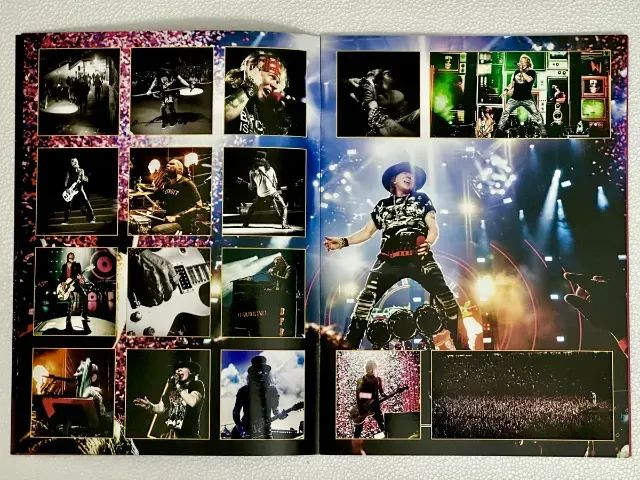 Livro de Turnê Guns N' Roses Not in this Lifetime 2017 Tour Book Program Axl Slash - Foto 5