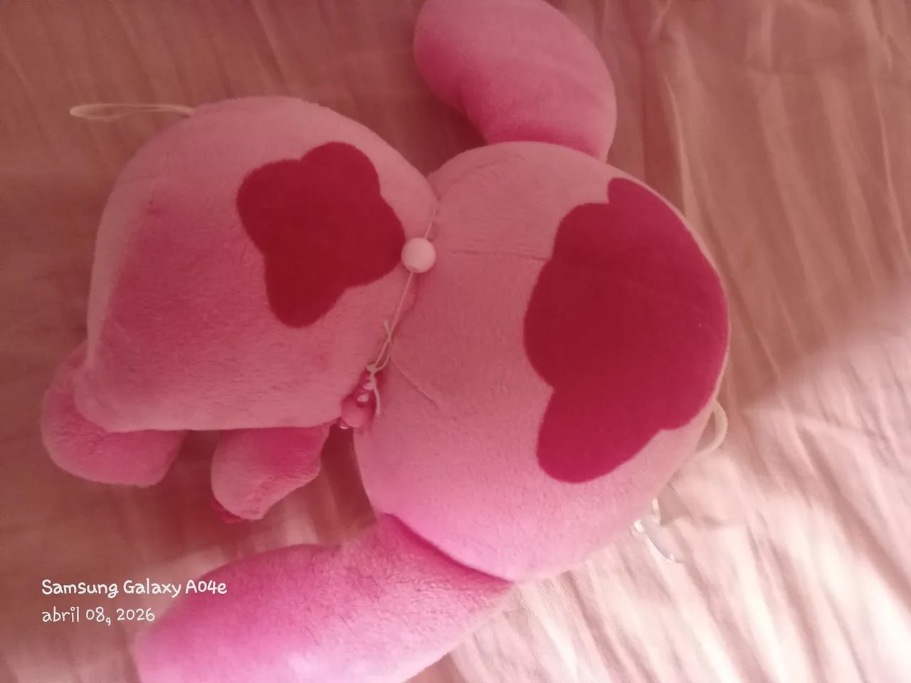 Pelúcia Stitch Rosa Guaianses - Foto 3