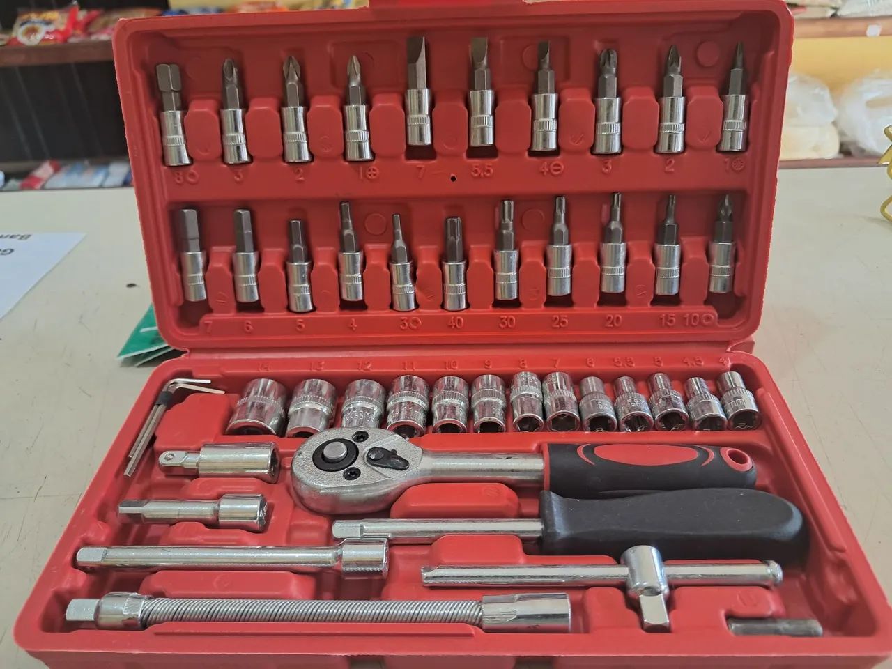 Caixa de ferramentas 46 peças