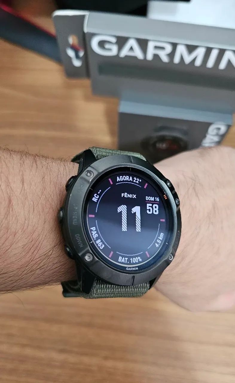Relógio Garmin Fenix 6 Pro Solar - Foto 2