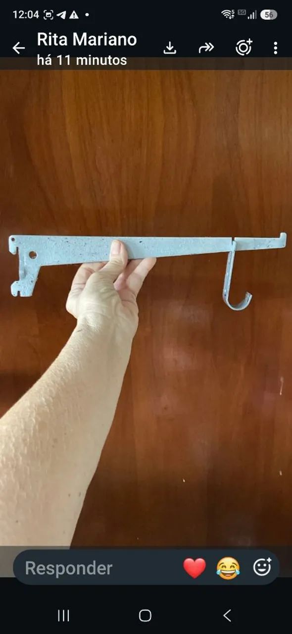 Arara com prateleira de vidro - Foto 4