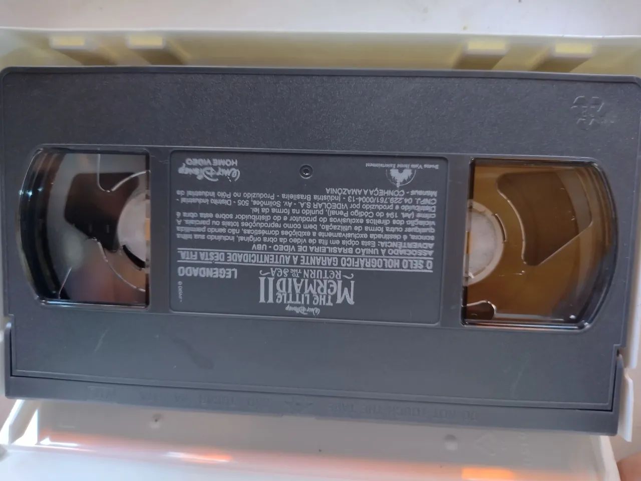 Fita VHS - A Pequena Sereia II versão LEGENDADA - Foto 3