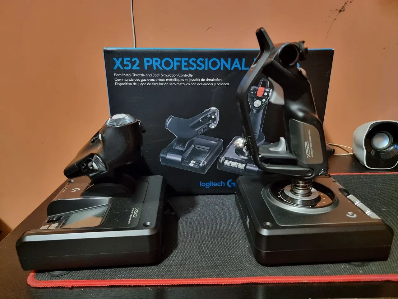 Joystick Logitech X52 H.O.T.A.S - Foto 5