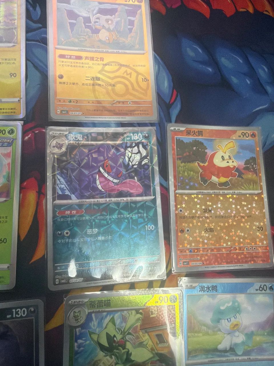 Cartas Pokémon chinesas gem pack - Foto 5