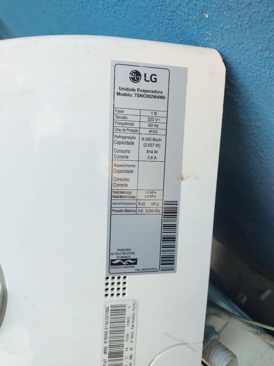 Vendo ar condicionado 9.000 BTUs com instalação e garantia de 1 ano - Foto 4