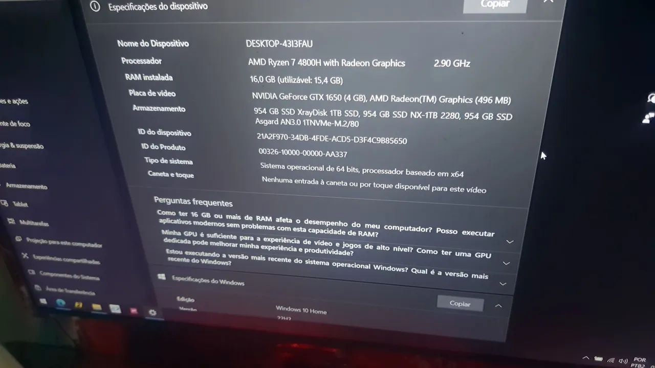 Notebook Acer nitro  - Foto 5