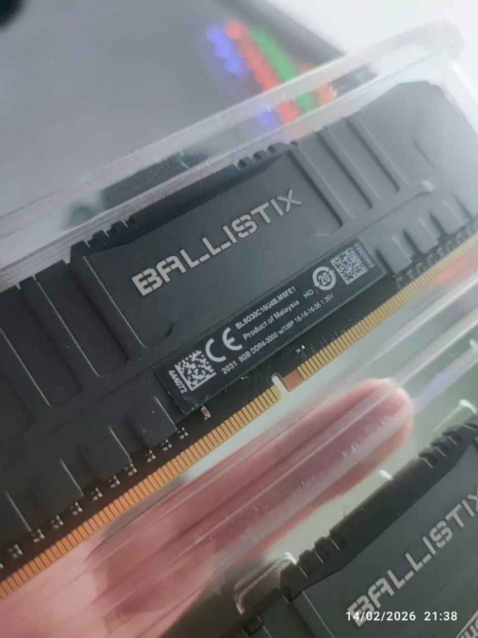Memória RAM Crucial Ballistix Sport LT, 16 GB (2X8), 3000MHz, DDR4, CL15 - Foto 3