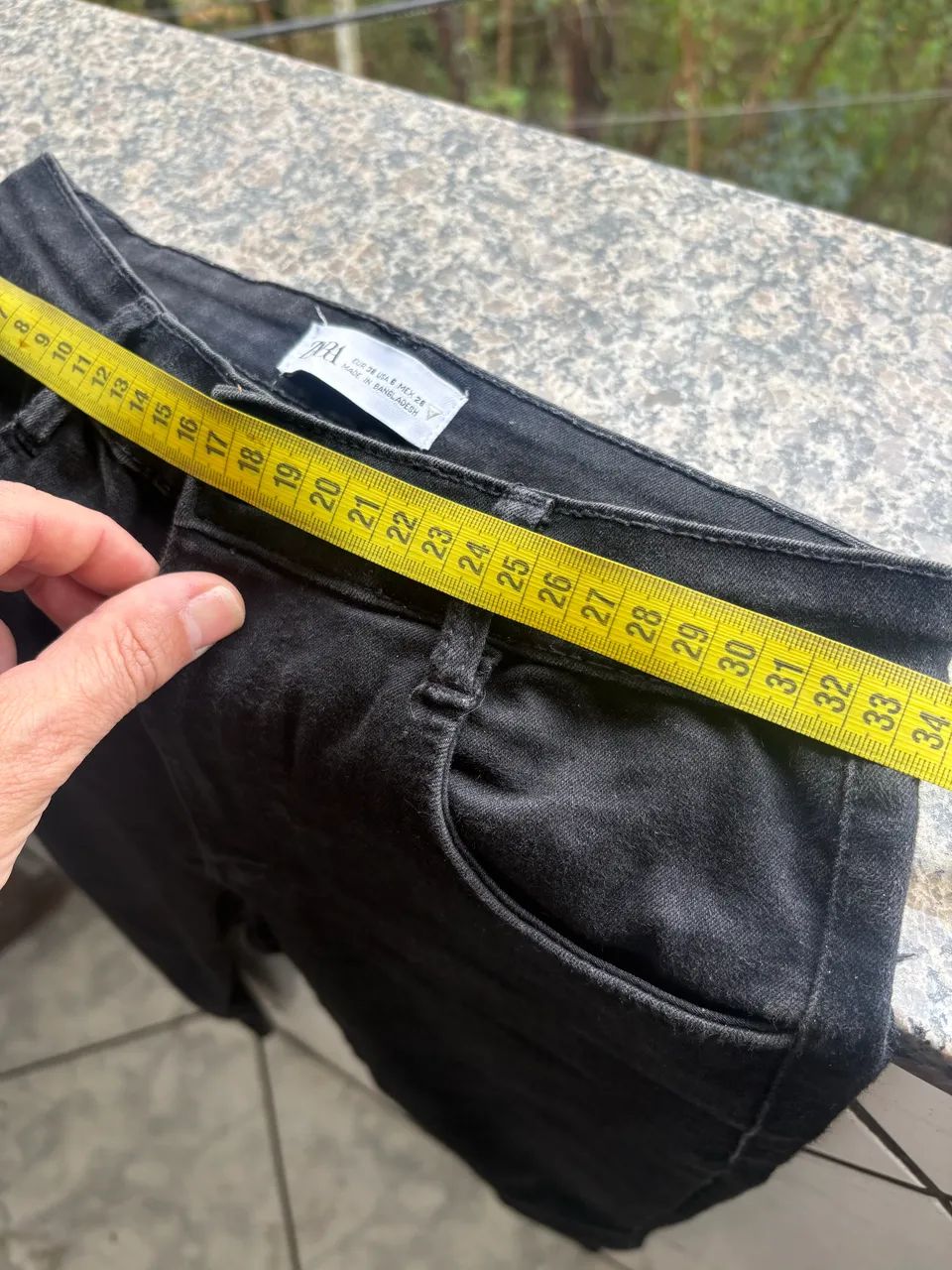 Calça preta Zara com stretch. - Foto 2