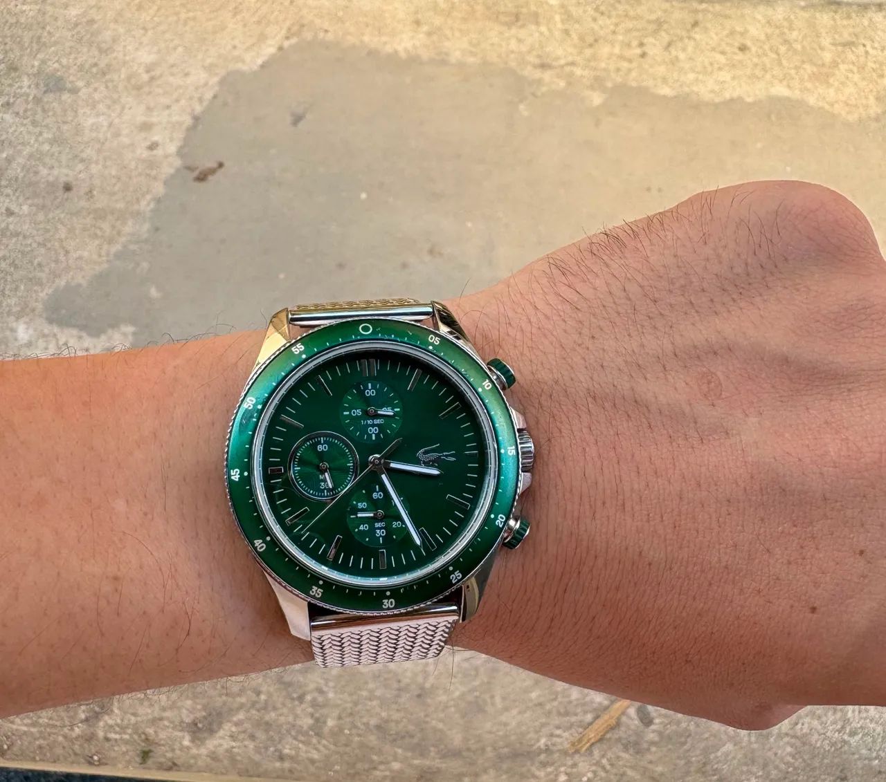 Relógio Lacoste Original Verde - Comprado na Vivara - Com Caixa - Foto 2