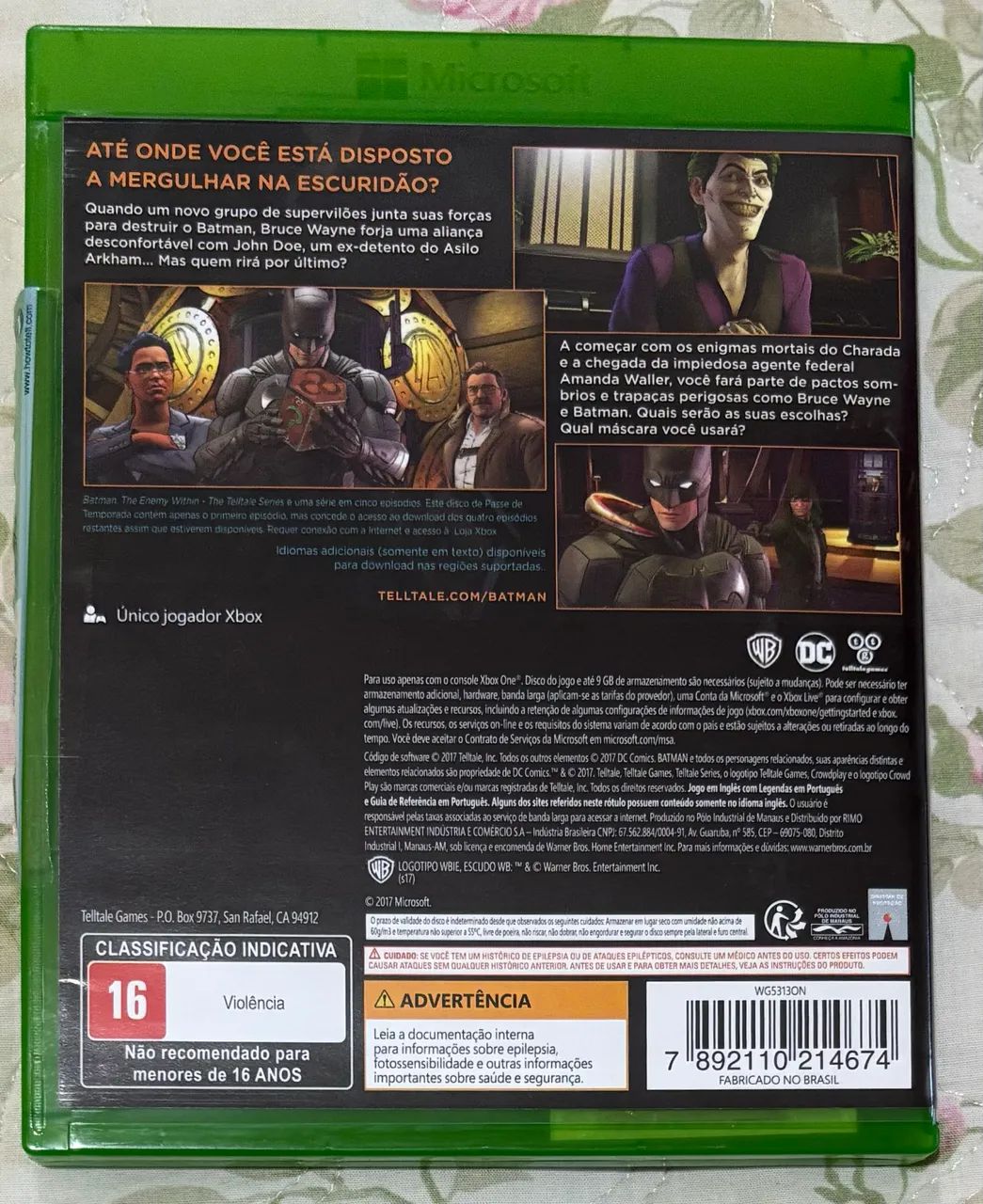 Batman The Enemy Within - XBOX ONE - Usado só para testar  - Foto 2