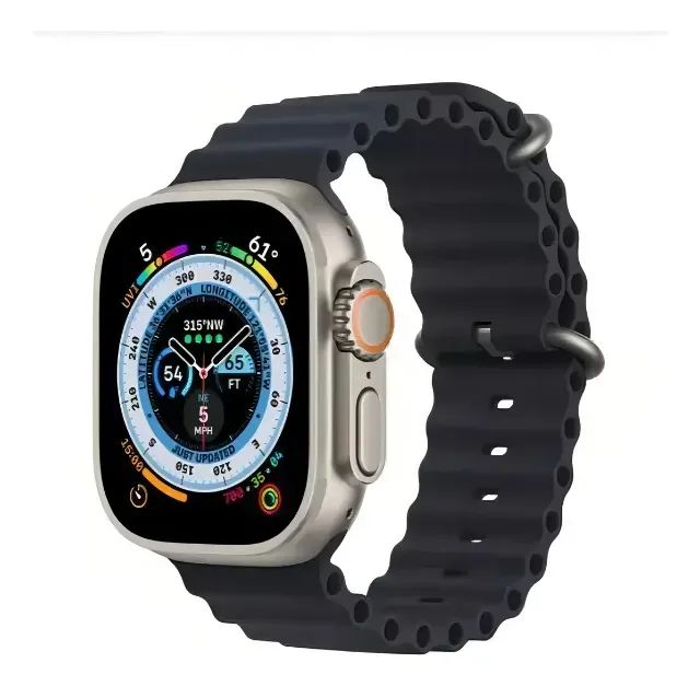 Smartwatch Altomex S8 Ultra Max 49mm GPS Preto Compatível Android/iOS - Foto 2