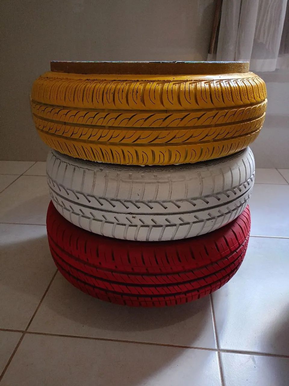 Mesa em mosaico com Rodízio várias ultilidade  - Foto 5