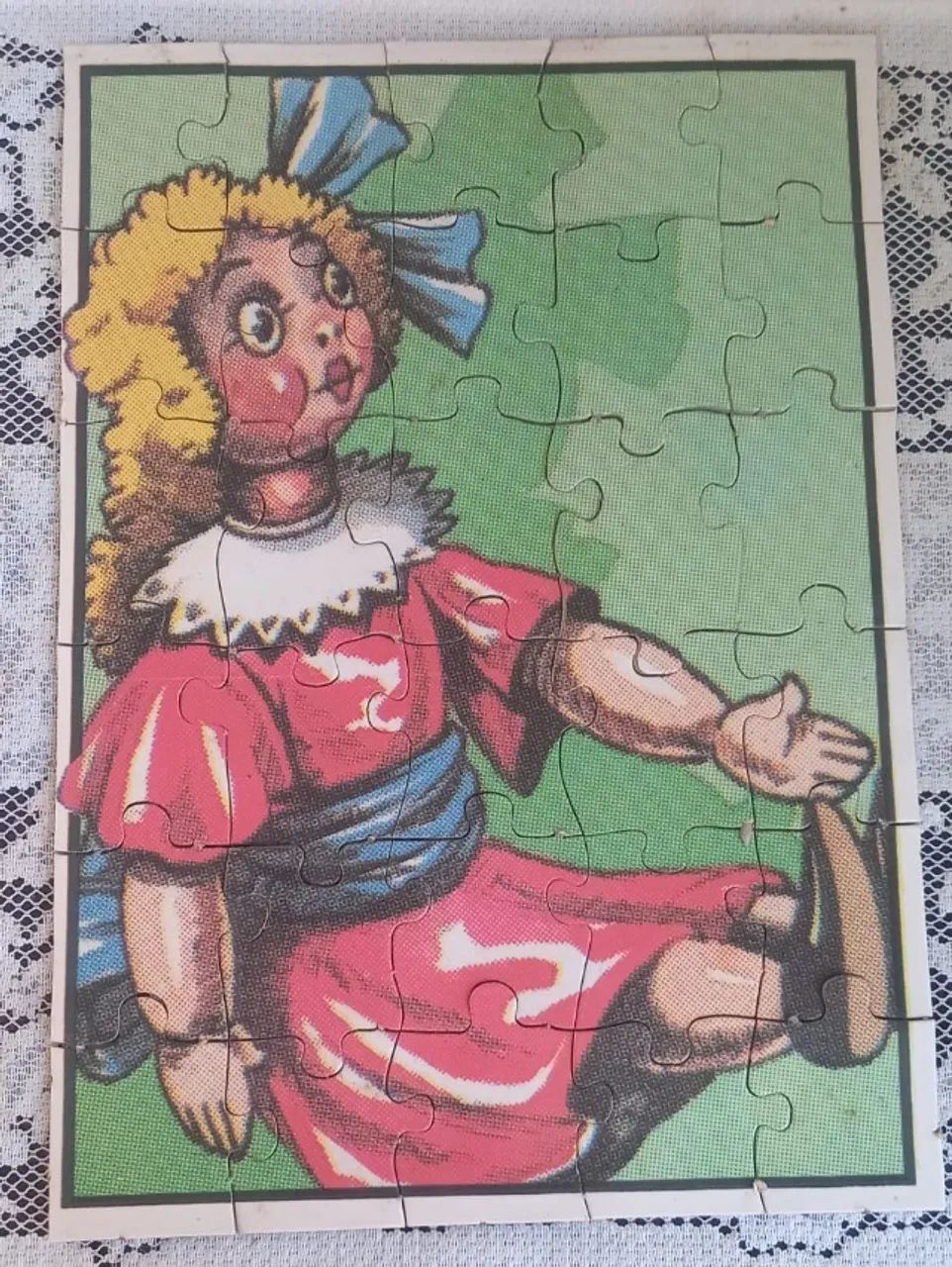 Quebra-cabeça Ericaplast antigo anos 90 - Foto 2