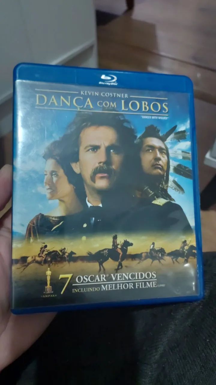 Blu-ray dança com lobos