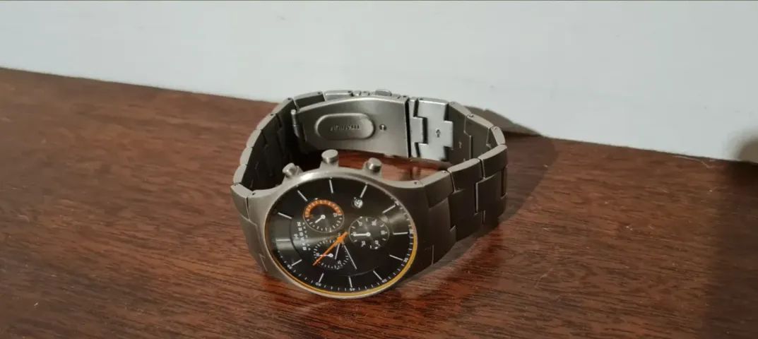 Relógio Skagen Cronógrafo Titânio Skw60761pn - Foto 3