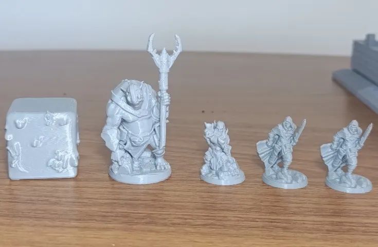 Kit Masmorra Modular 3D para RPG + PDF de Aventura Grátis + Miniaturas de Brinde!  - Foto 5