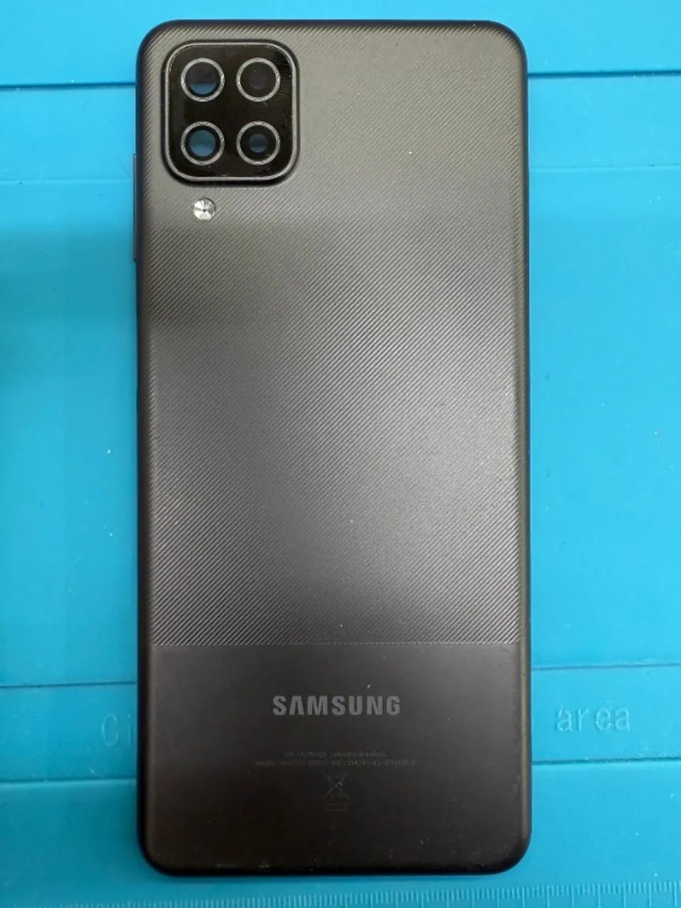 TAMPA TRASEIRA SAMSUNG GALAXY A12 - PEÇA ORIGINAL RETIRADA