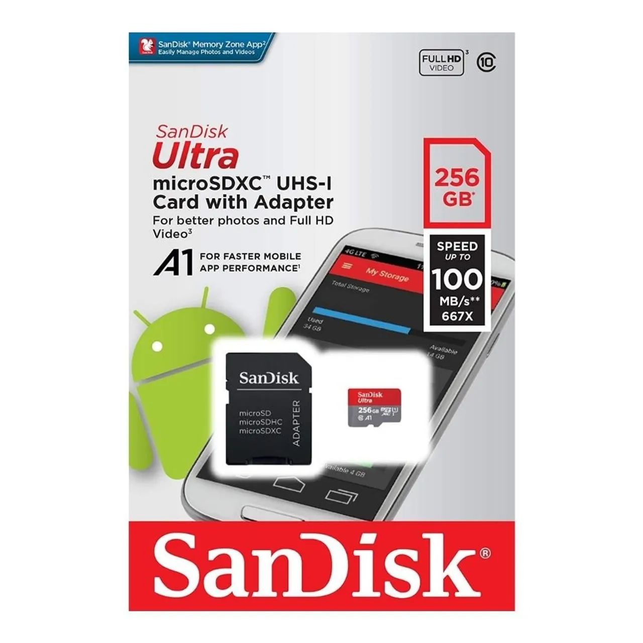 MicroSD SanDisk 256Gb - Foto 2