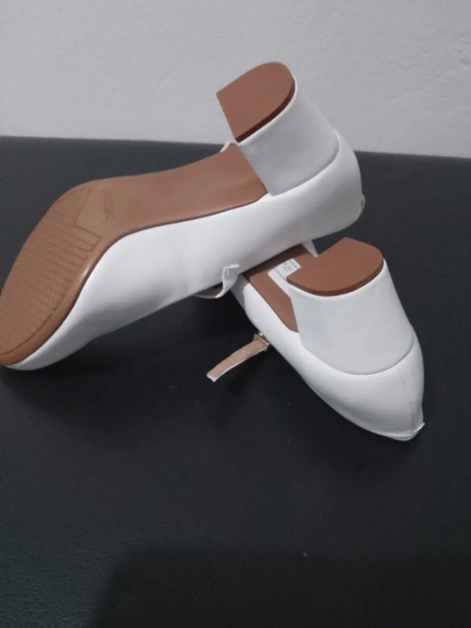 Sapato boneca Beira Rio Branco 39 - Foto 4