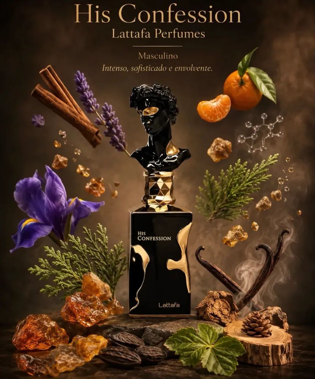 Decante Perfume His Confession 5ml Eau de Parfum - Foto 2