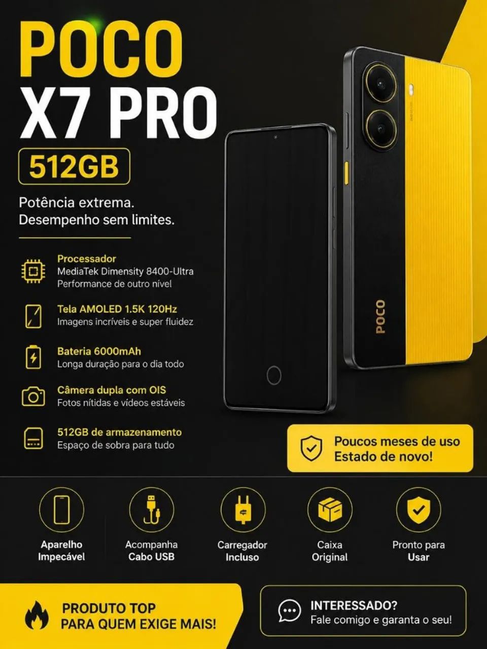Poco X7 pro 512 GB  - Foto 3
