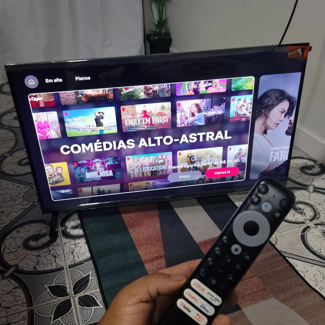 TV SMART 32 POLEGADAS BEM NOVA NO PLÁSTICO  - Foto 2