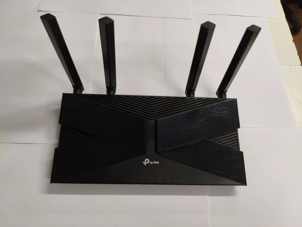Roteador Tp-Link Ex220 Ax1800 wi-fi 6 dual Band giga - Kit 10 unidades com Fontes 