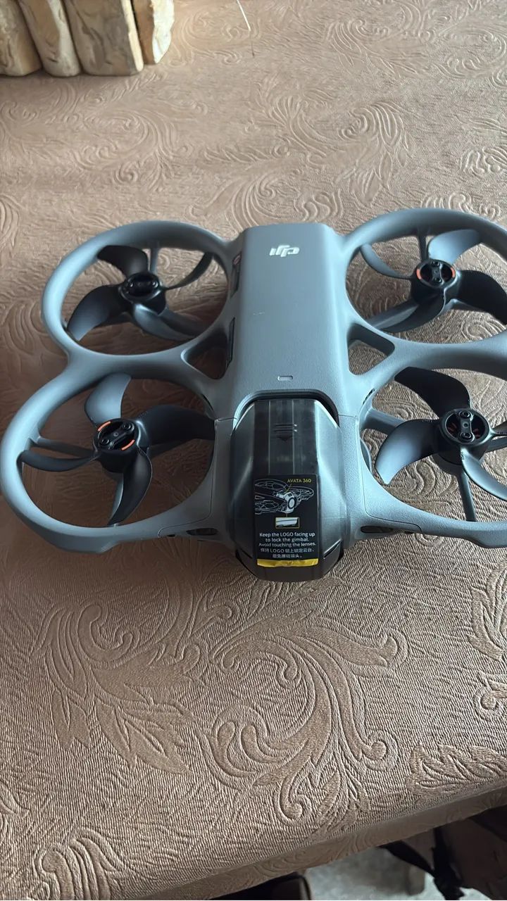 Avata 360 novo nunca usado kit completo - Foto 3
