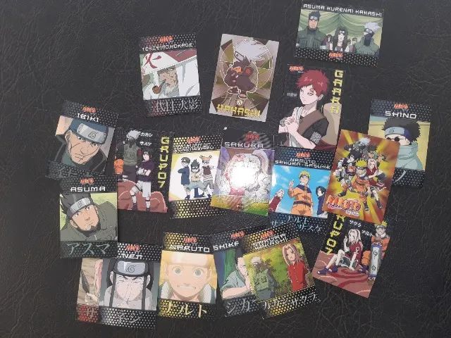 Lote cartões Naruto - Foto 2