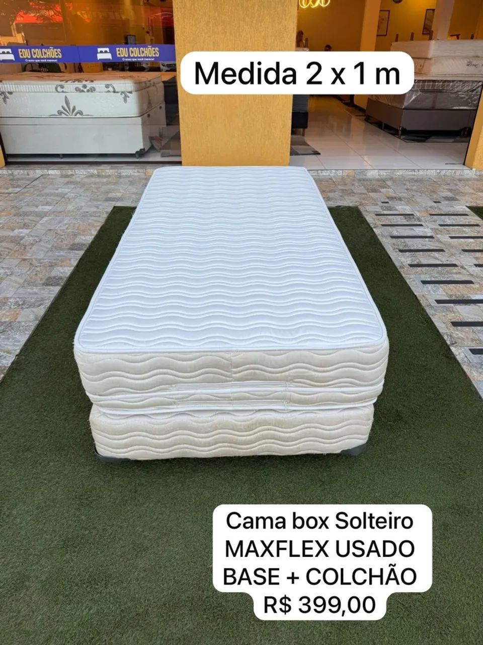 Conjunto Box Solteiro MAXFLEX USADO  - ENTREGO 