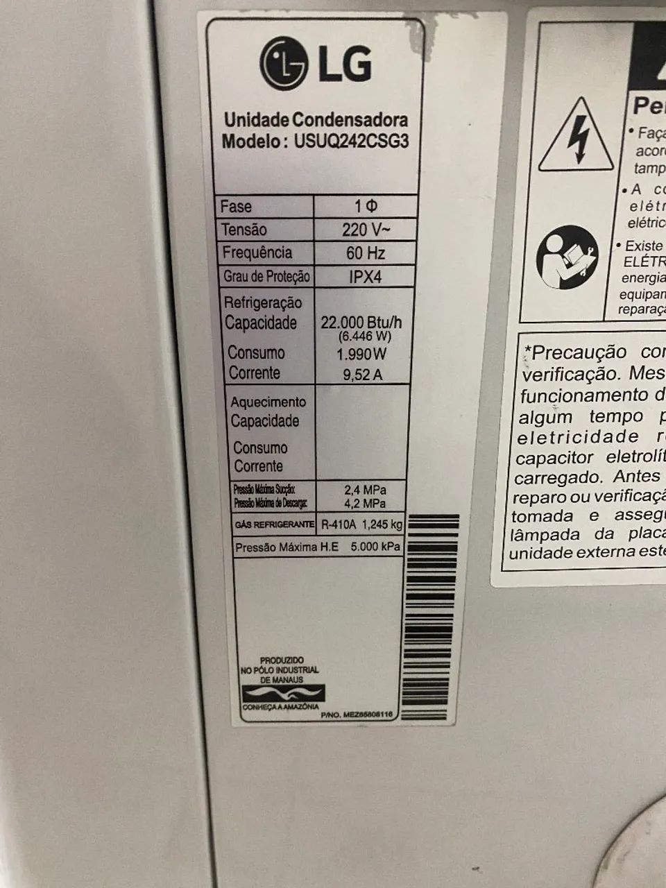 Vendo Ar Condicionado split dee 22.000  Btus - Foto 5