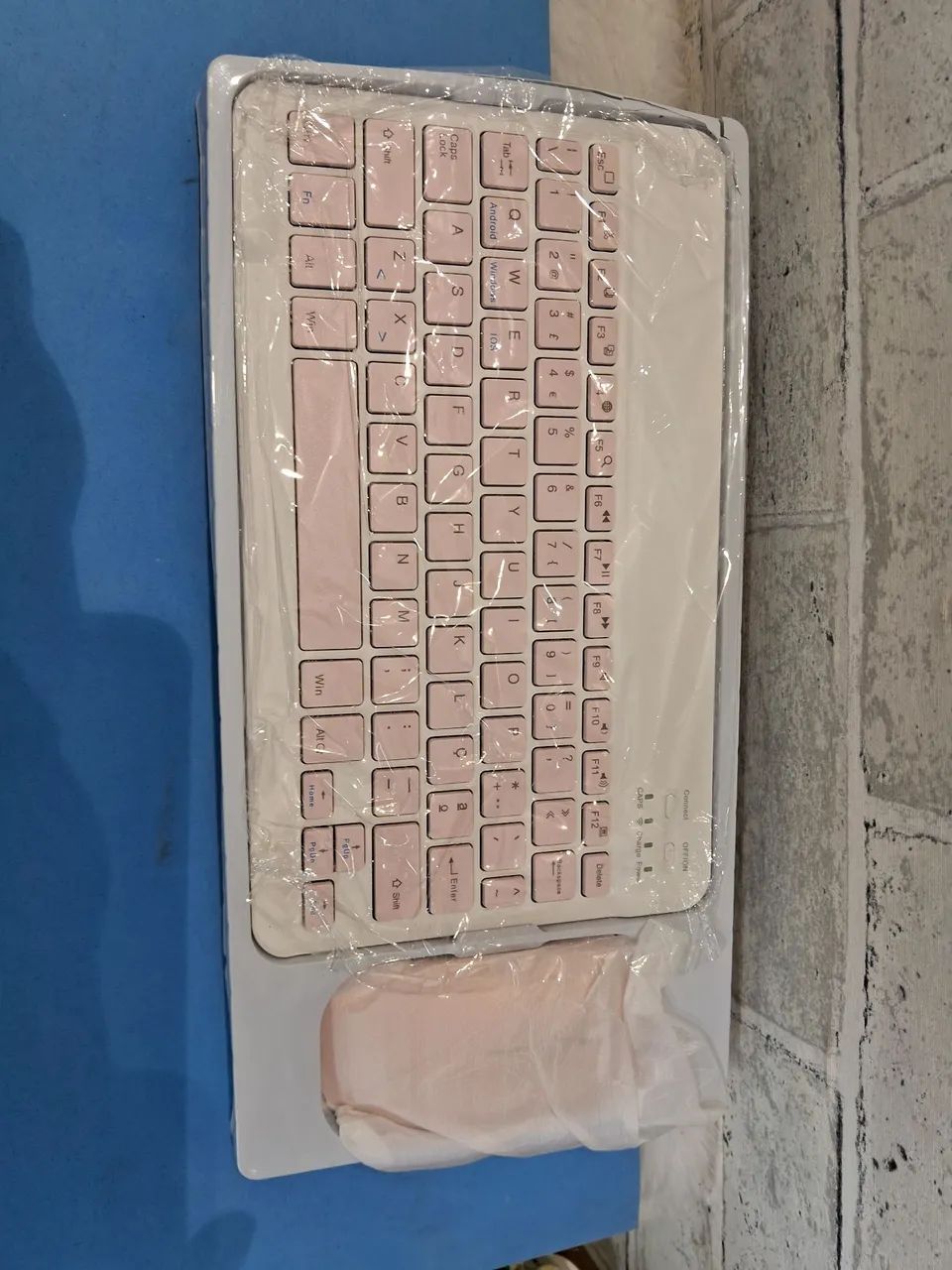 Kit Teclado e Mouse sem Fio várias cores
