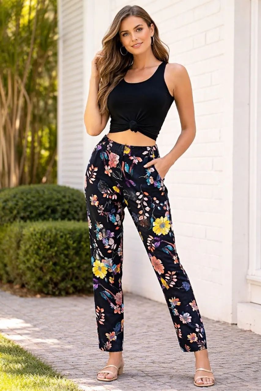 Linda calça Zinzane feminina M - Foto 3