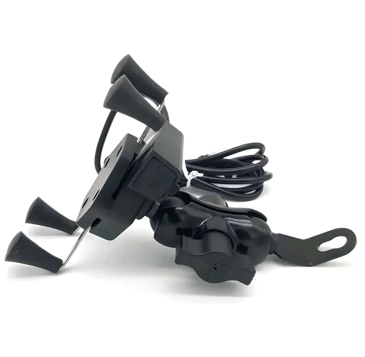 Suporte de Celular para Moto C/ Garra e usb - Foto 4