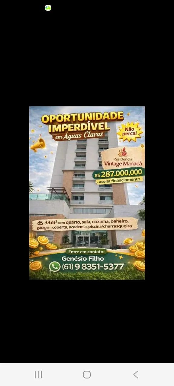 Apartamento 1 quarto