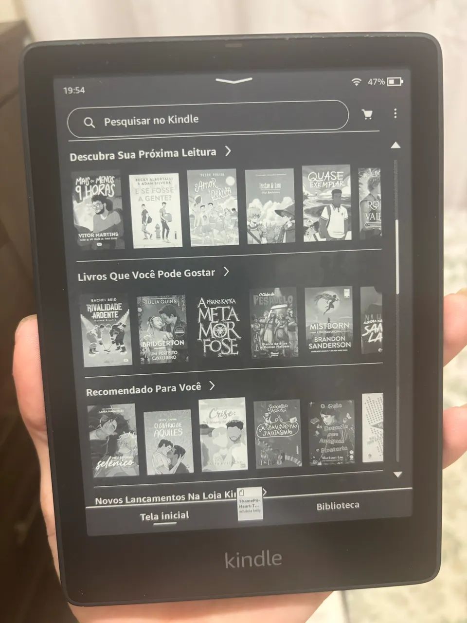 kindle Paperwhite Signature Edition 11º Geração 32G - Tablets e E