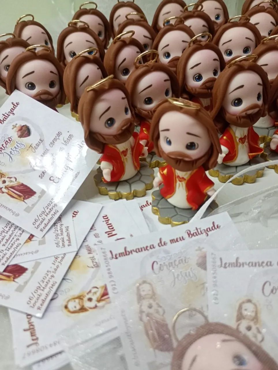 Sagrado Coração de Jesus em Biscuit  - Foto 5