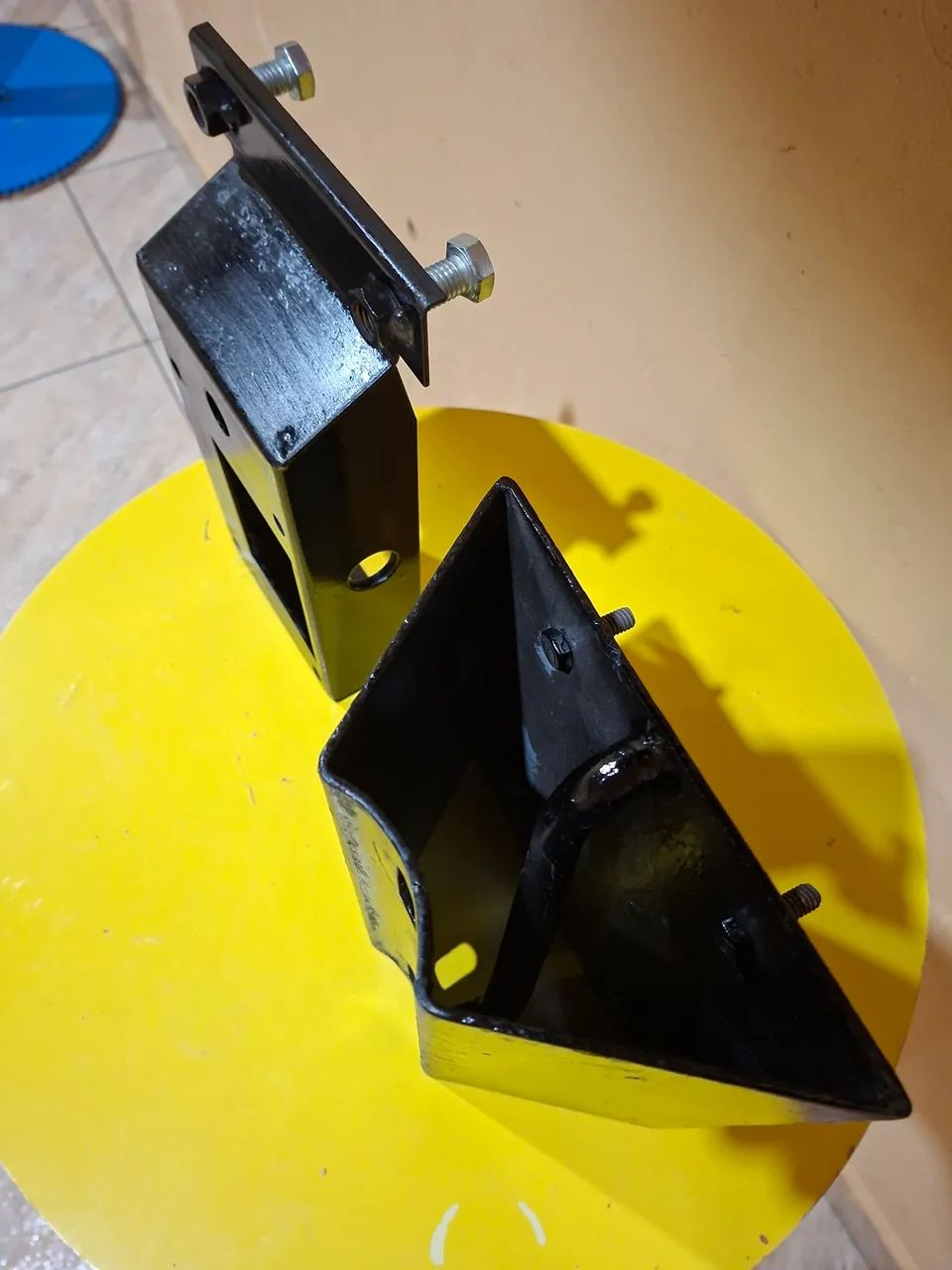 Orelhão suportes p/ fixação cúpula e do aparelho telefônico  - Foto 4